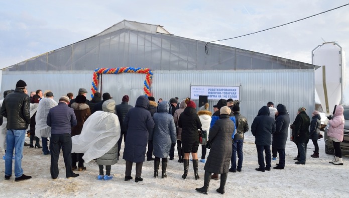 Нижегородское КФХ Дубнева открыло роботизированную ферму на 140 голов КРС