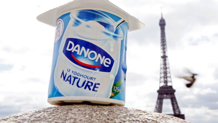 Французская Danone сократила выручку на 3% в I полугодии