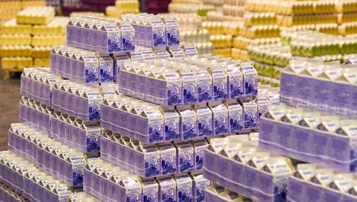 Запасы молочной продукции в РФ выросли на 64,6%