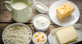 Производство молочной продукции в РФ выросло на 2,2%