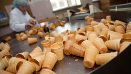 «Кореновский молочно-консервный комбинат» запустил цех по производству вафельной тары для мороженого за 400 млн рублей