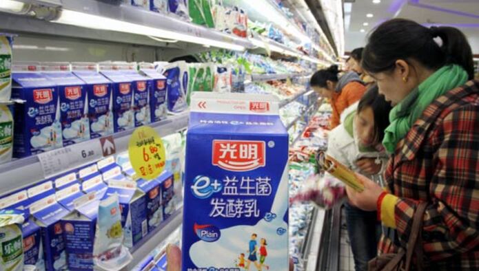 Китайская Bright Dairy хочет сделать знаменитостей из инноваторов пищевой индустрии