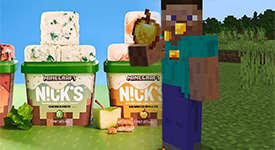 Новые продукты сентября: брянский сыр «Отчизна», редизайн йогуртов «ЭкоНива» и мороженое в стиле Minecraft