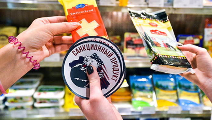 Поставки санкционной продукции животного происхождения в РФ 2020 г. упали в 10 раз
