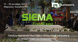 в Касабланке состоится международная выставка продуктов питания и индустрии гостеприимства Morocco FoodExpo